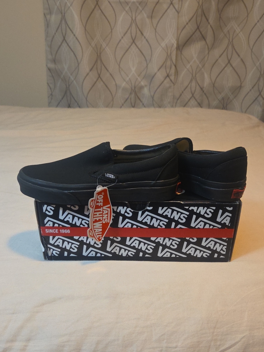 Vans Black Classic Slip-On Women's Loafers NWT